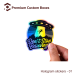 Custom 3D Hologram Stickers