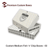 Custom Medium Fish n Chips Boxes