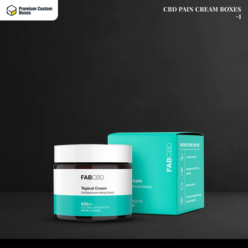 CBD Pain Cream Boxes