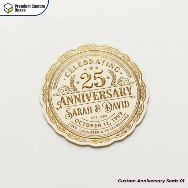 Custom Anniversary Seals Wholesale