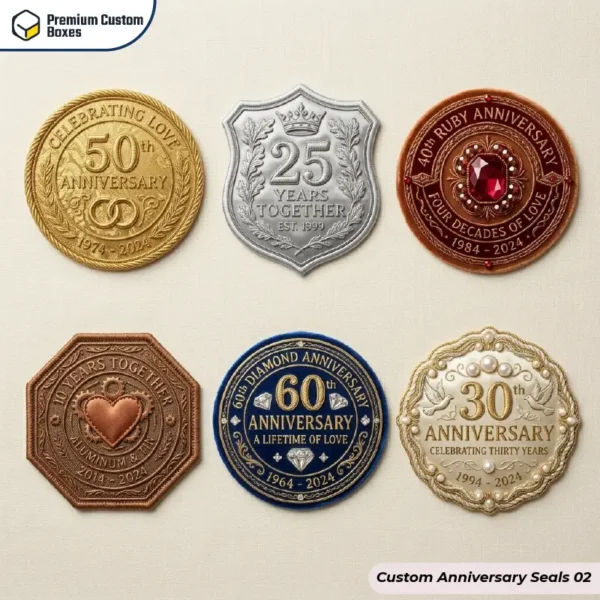 Custom Anniversary Seals Wholesale UK