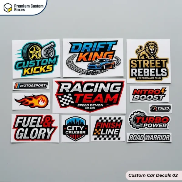 Custom Car Decals With Logo