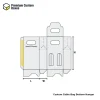 Custom Gable Bag Bottom Hanger - Image 3