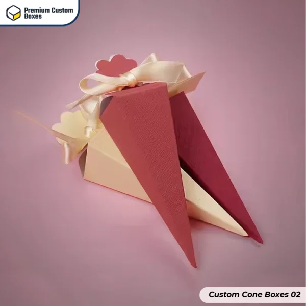 Custom Cone Boxes Wholesale