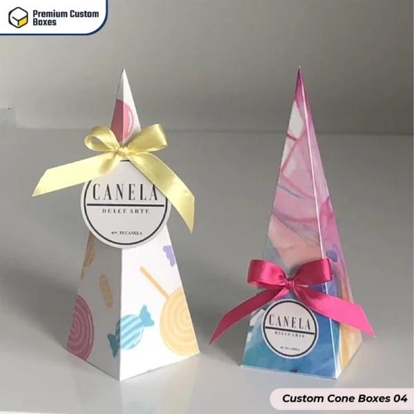 Custom Printed Cone Boxes