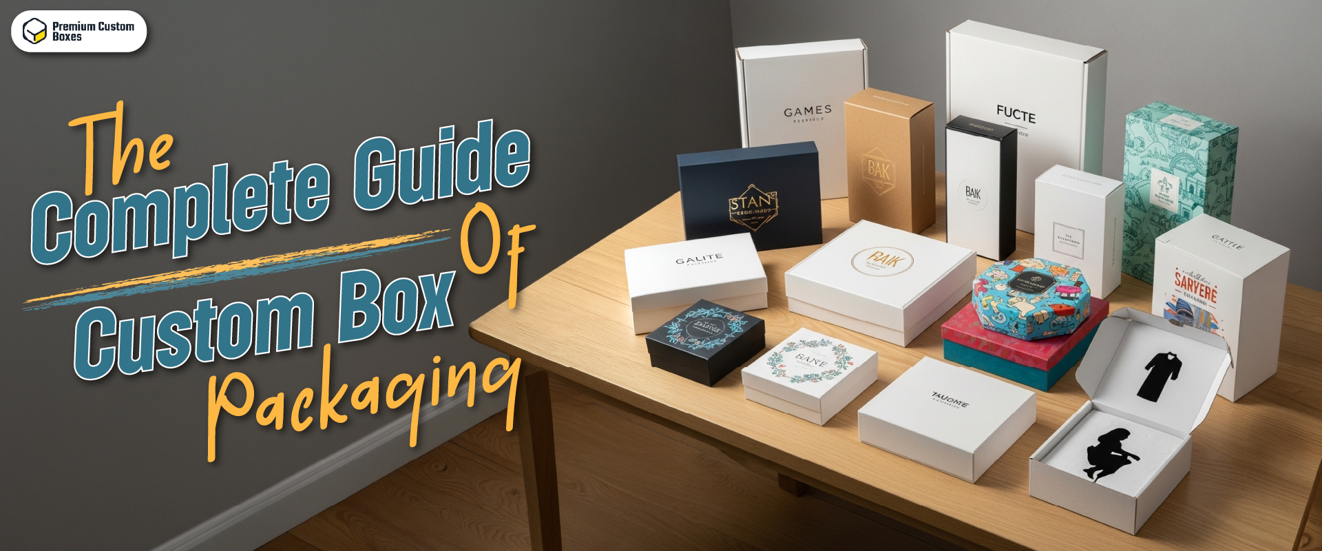 A Complete Guide To Custom Boxes Packaging
