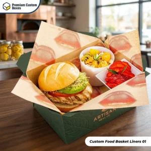 Custom Food Basket Liners