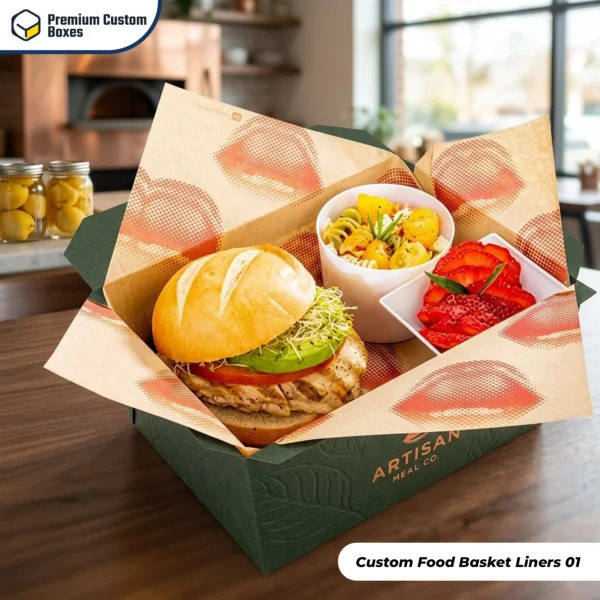 Custom Food Basket Liners 1