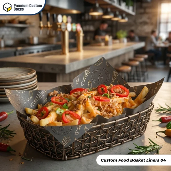 Custom Food Basket Liners 4