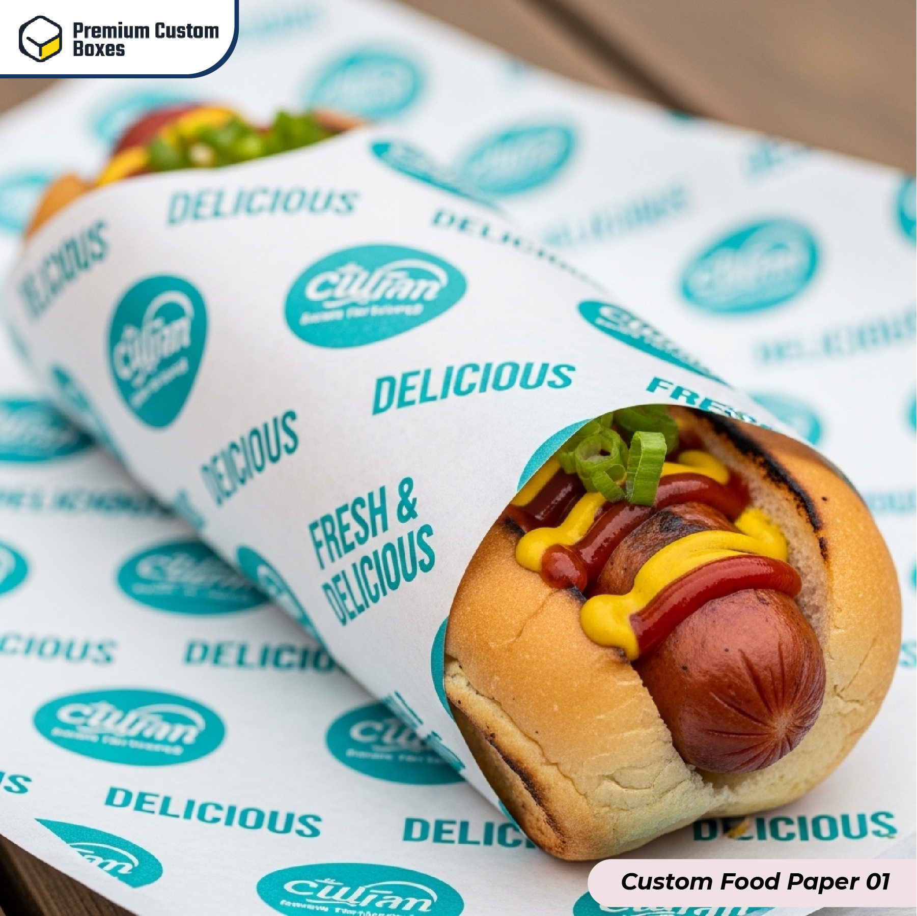 Custom Food Paper