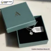Custom necklace boxes with window