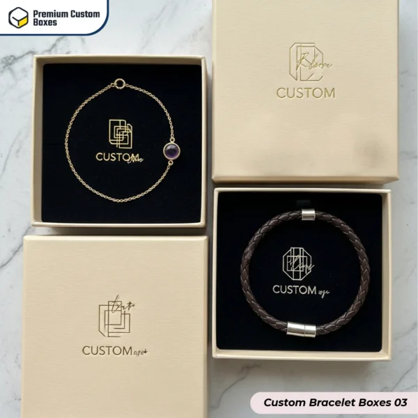Custom Printed Bracelet Boxes