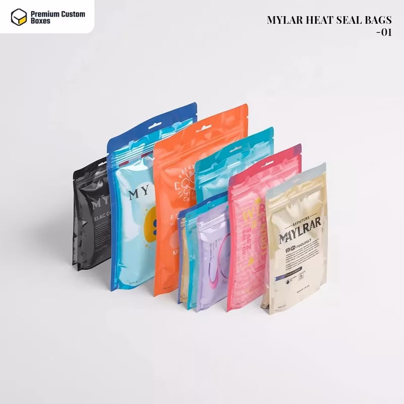 Custom Mylar Heat Seal Bags