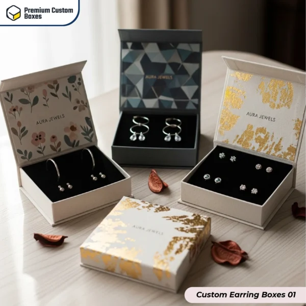 Custom Earring Boxes