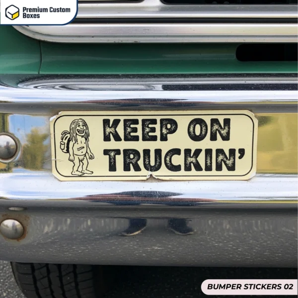Custom Printed BUMPER STICKERS