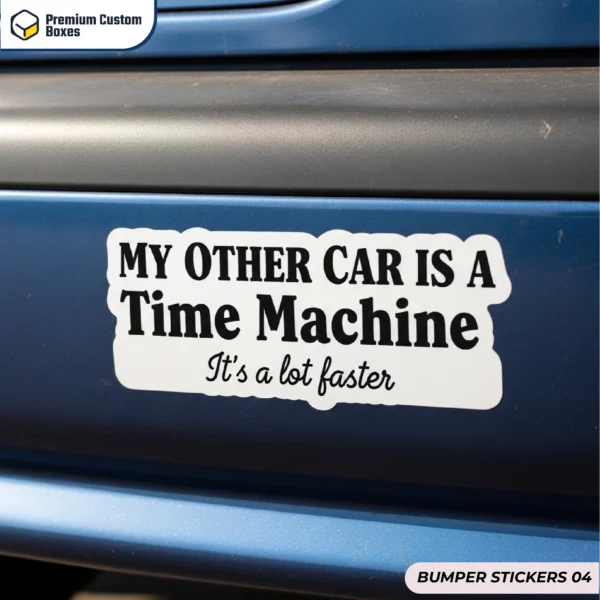 Custom BUMPER STICKERS With Logo