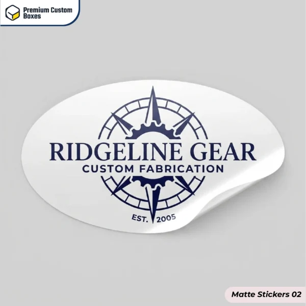 Printed Matte Stickers Wholesale
