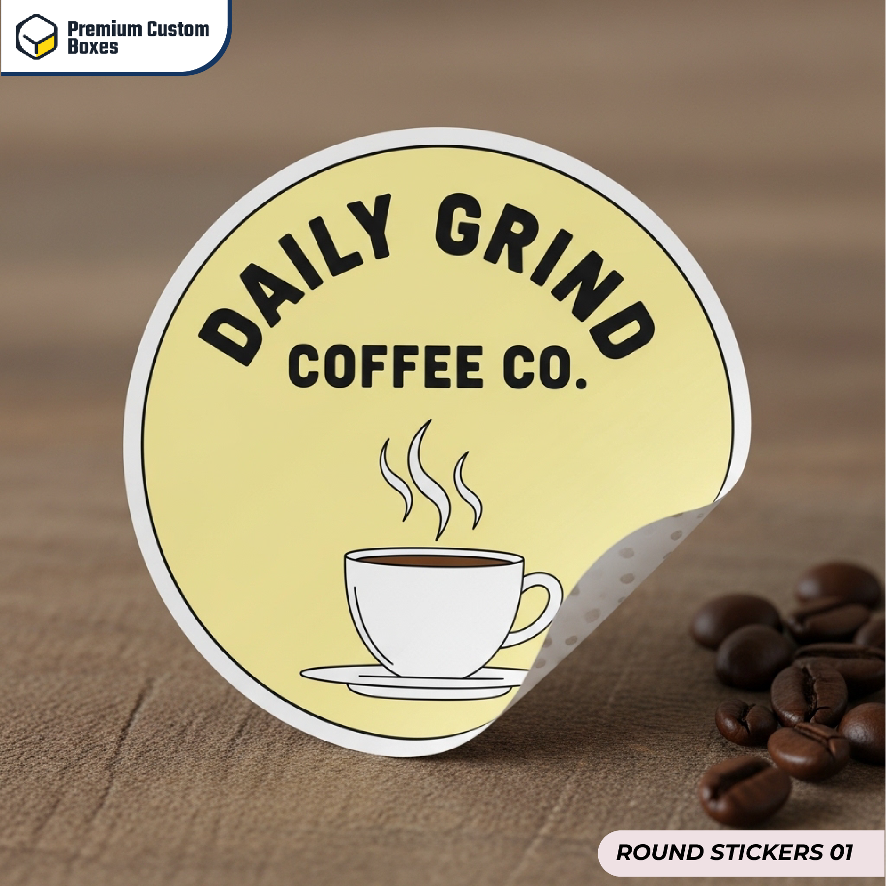 Custom Round Stickers