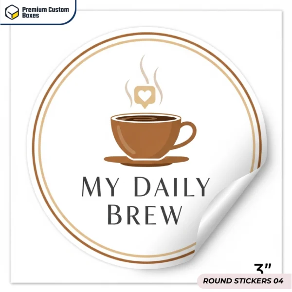 CUSTOM ROUND STICKERS UK