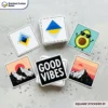 CUSTOM PRINTED SQUARE STICKERS