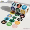 Custom Sticker Rolls In bulk