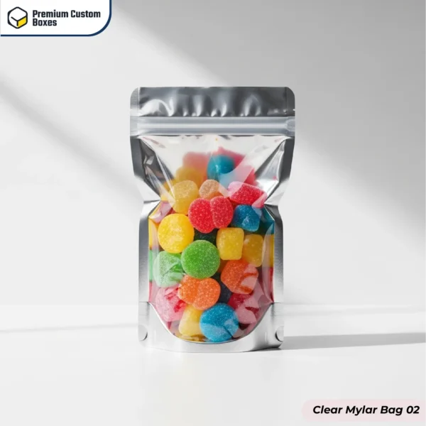 Custom Printed Clear Mylar Bags