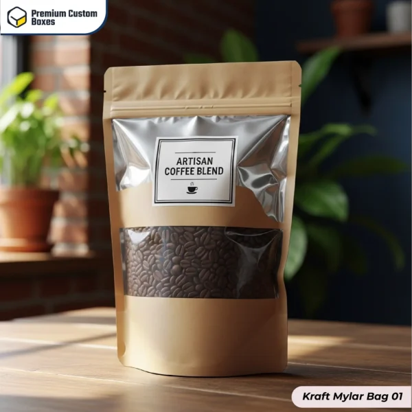 Custom Kraft Mylar Bags UK
