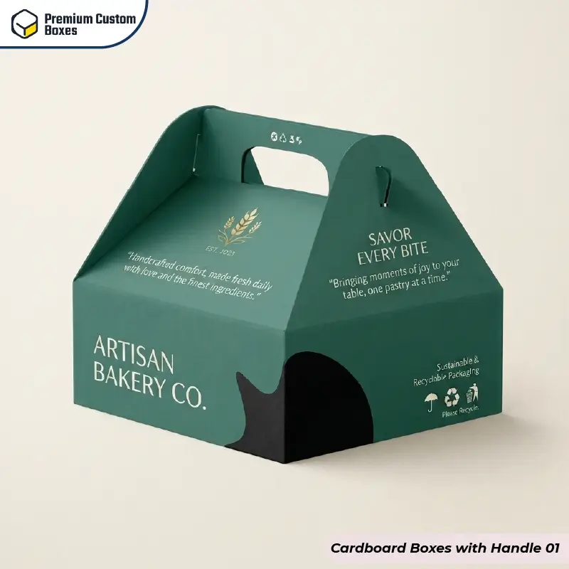 Cardboard Boxes with Handle Wholesale