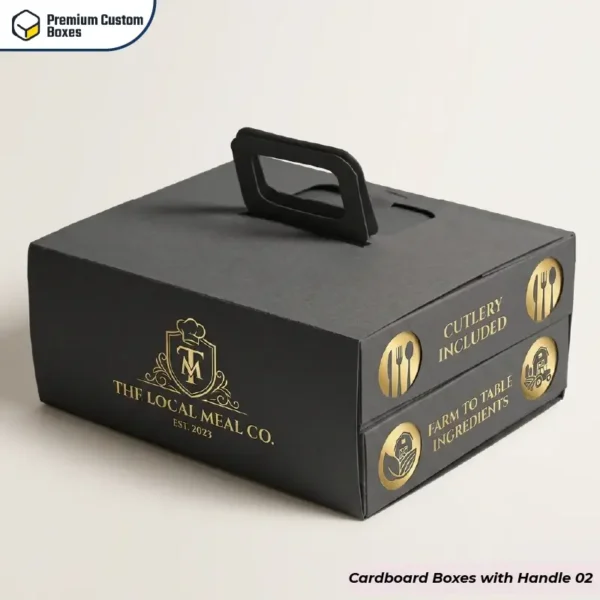 Printed Cardboard Boxes with Handle UK