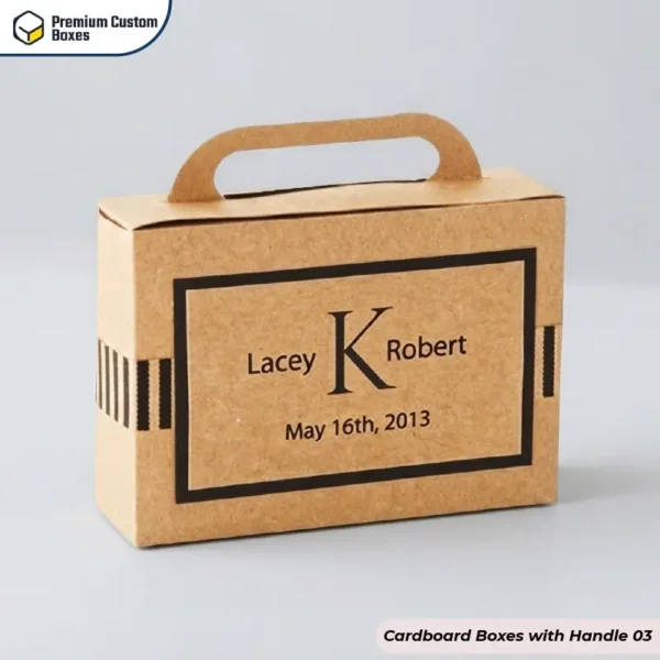 Cardboard Boxes with Handle In Bulk