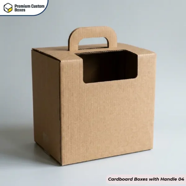 Customised Cardboard Boxes with Handle