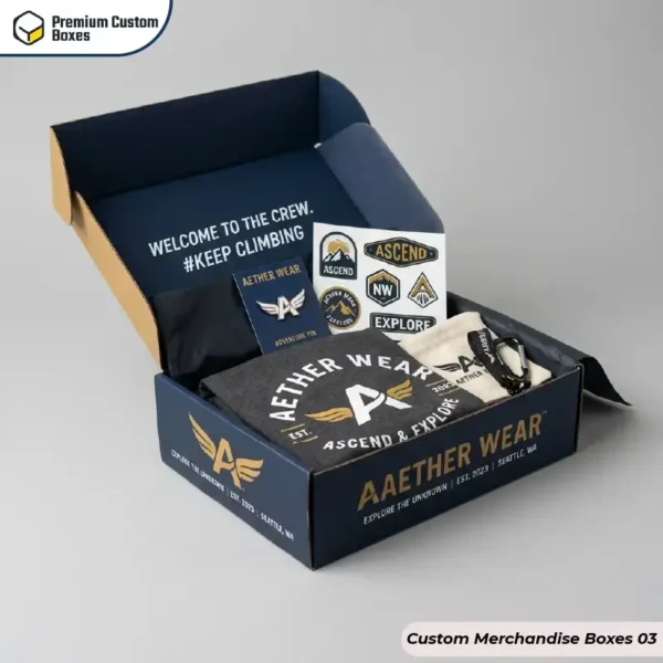 Custom Merchandise Boxes UK