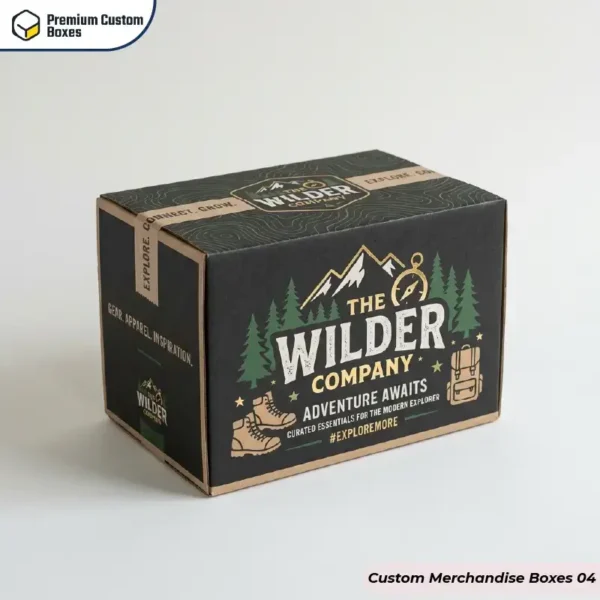 Custom Merchandise Packaging Boxes