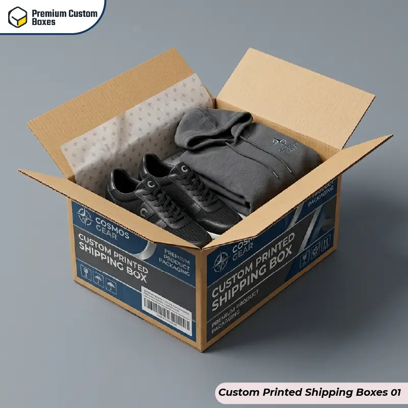 Custom Printed Shipping Boxes