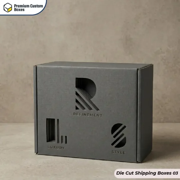 Printed Die Cut Shipping Boxes