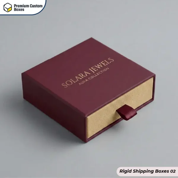 Rigid Shipping Boxes With Logo