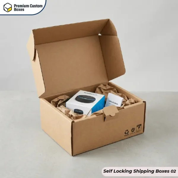 Printed Self Locking Shipping Boxes
