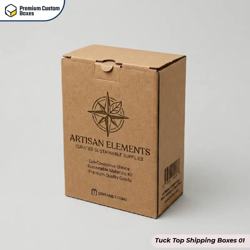 Custom Tuck Top Shipping Boxes
