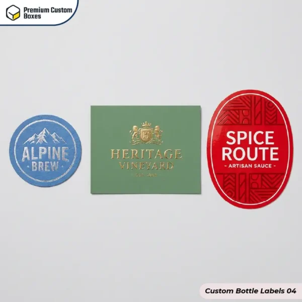 Custom Printed Bottle Labels
