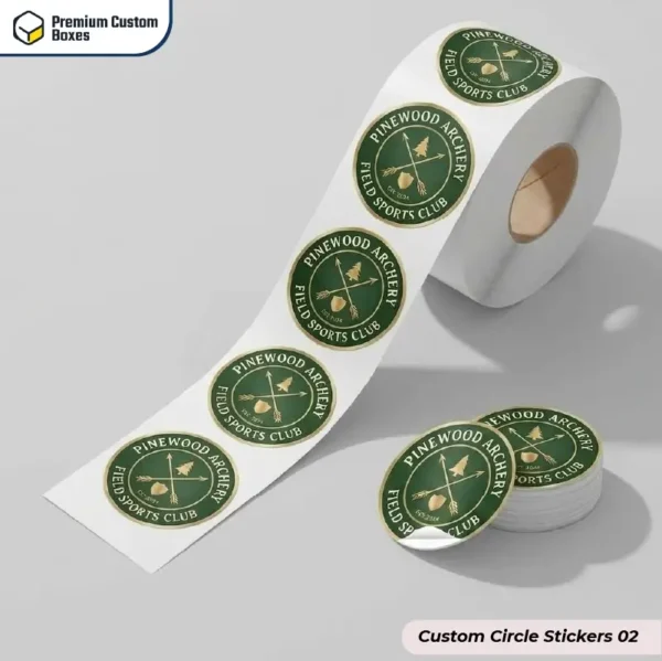 Custom Circle Stickers Wholesale