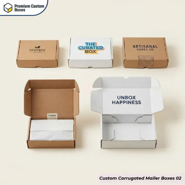 Custom Corrugated Mailer Boxes With Logo