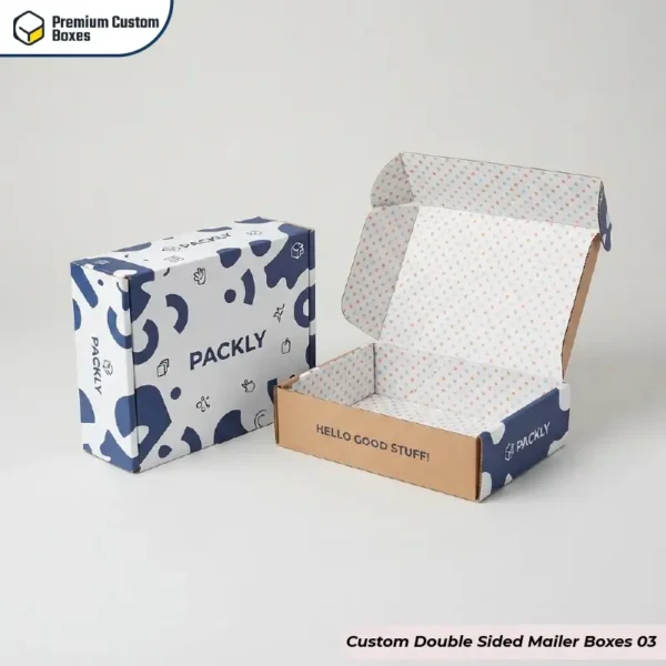 Custom Double Sided Mailer Boxes With Logo