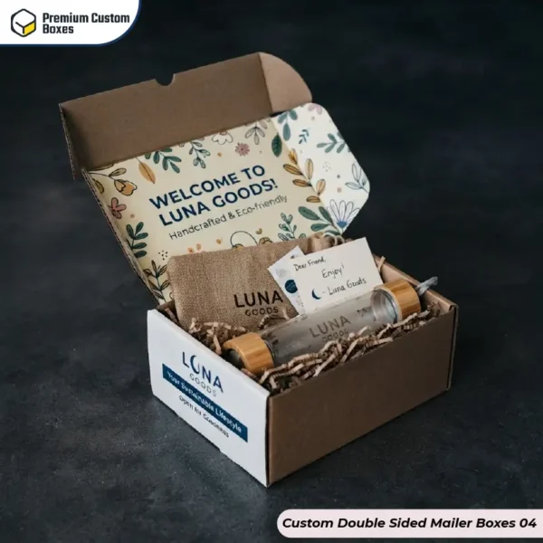 Custom Printed Double Sided Mailer Boxes UK