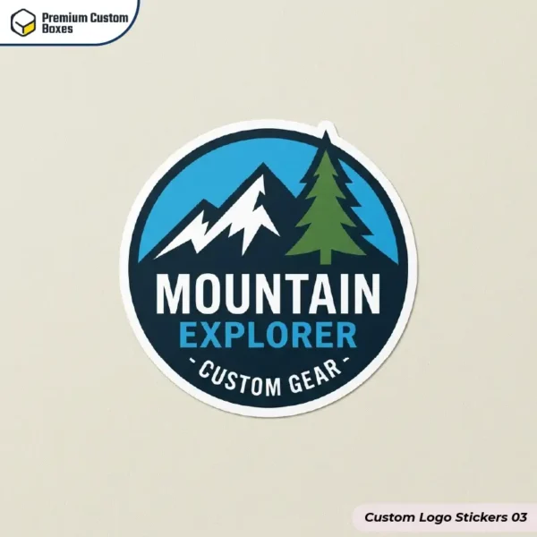 Custom Logo Stickers With Logo