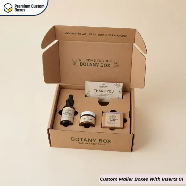 Custom Mailer Boxes With Inserts