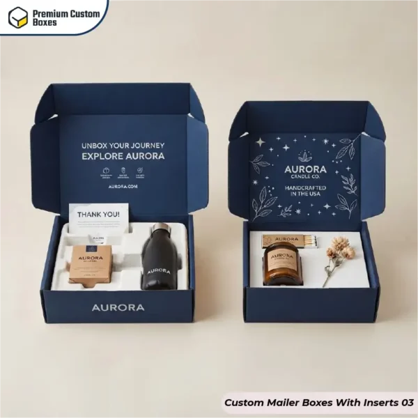 Custom Mailer Boxes With Inserts Wholesale