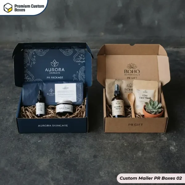 Custom Mailer PR Boxes With Logo