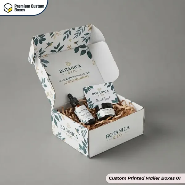 Custom Printed Mailer Boxes Wholesale