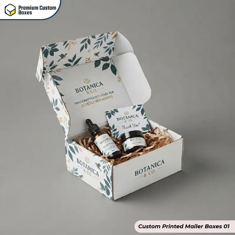 Custom Printed Mailer Boxes