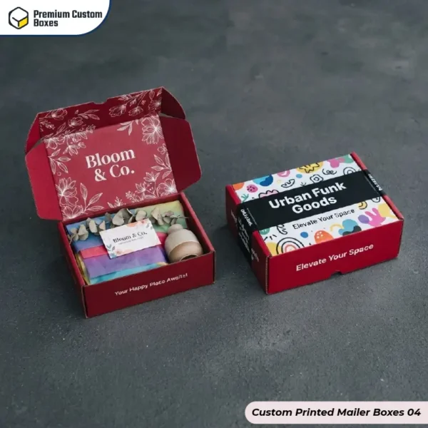 Customised Printed Mailer Boxes Wholesale